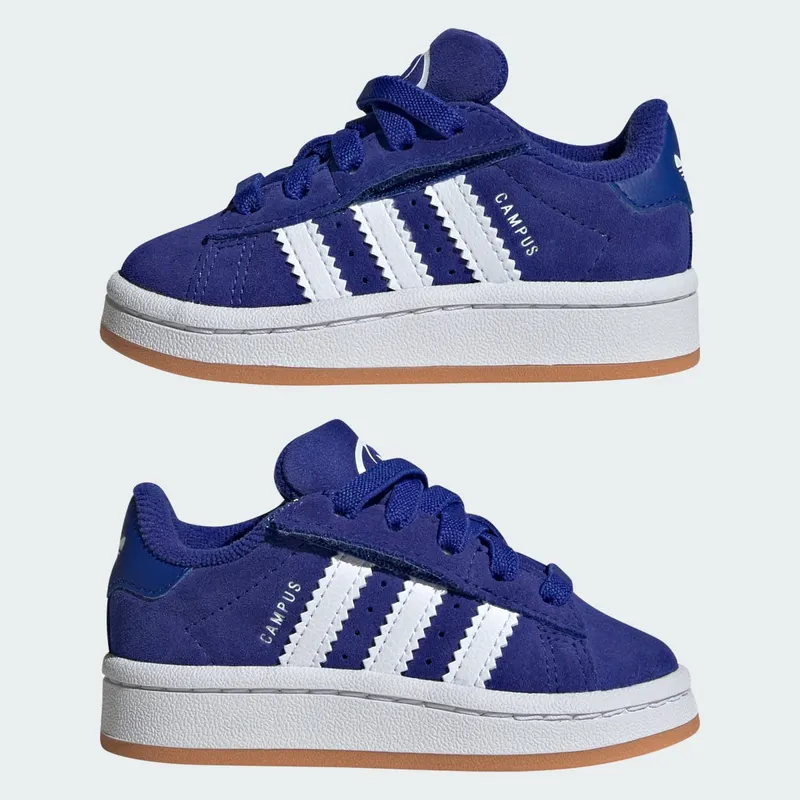 Adidas Campus 00s Comfort Closure with Elastische Veters Kids Semi Lucid Blue / Cloud White / Gum (JR5787)