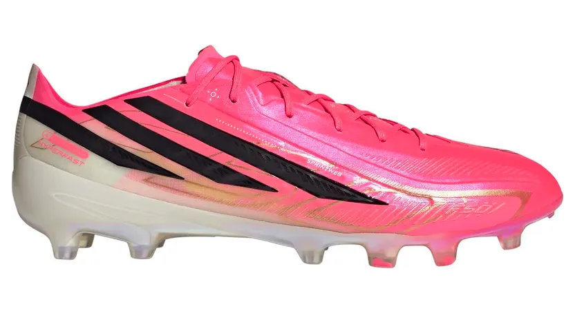 Adidas F50 Hyperfast Elite AG Nockenschuhe, rosa, Größe 43 ⅓ (KI9129)