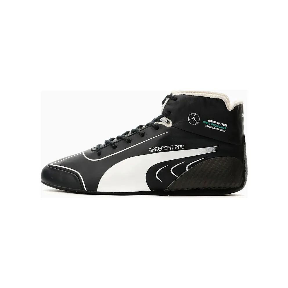 Puma Mercedes F1 Speedcat Pro B Replica Motorsport Shoes White/Black (307150-01)