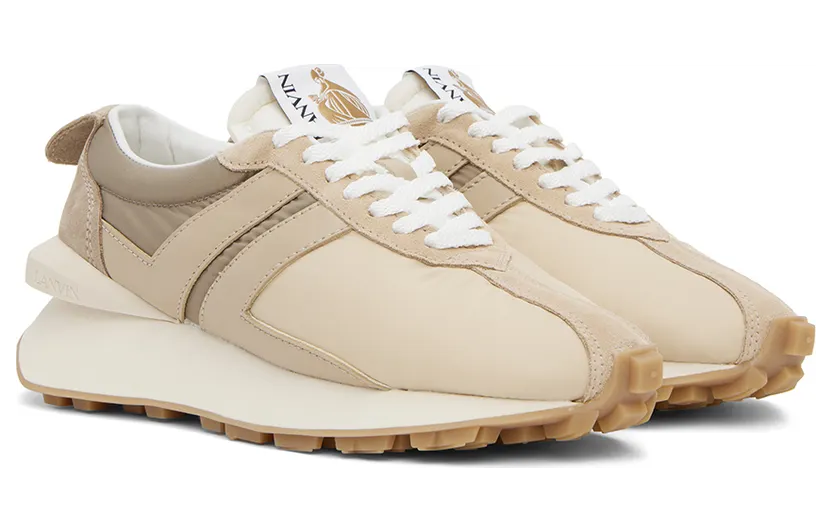 Lanvin Beige Bumpr Sneakers (FM-SKBRUC-NYLO-A22) (4)