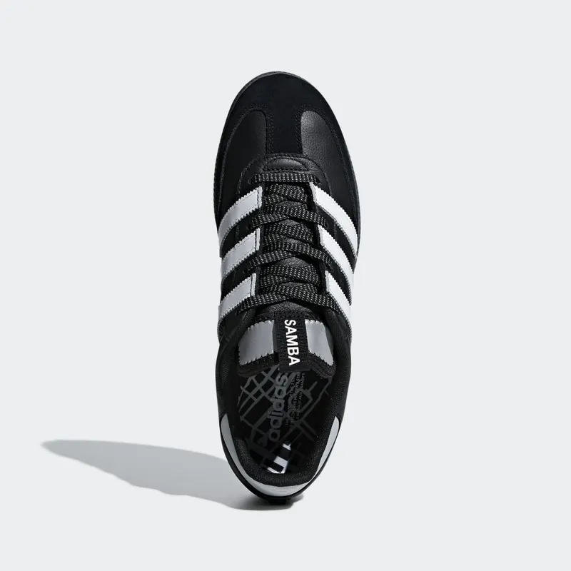 adidas Samba OG MS Core Black Cloud White Core Black/Cloud White/Silver Metallic (BD7523)