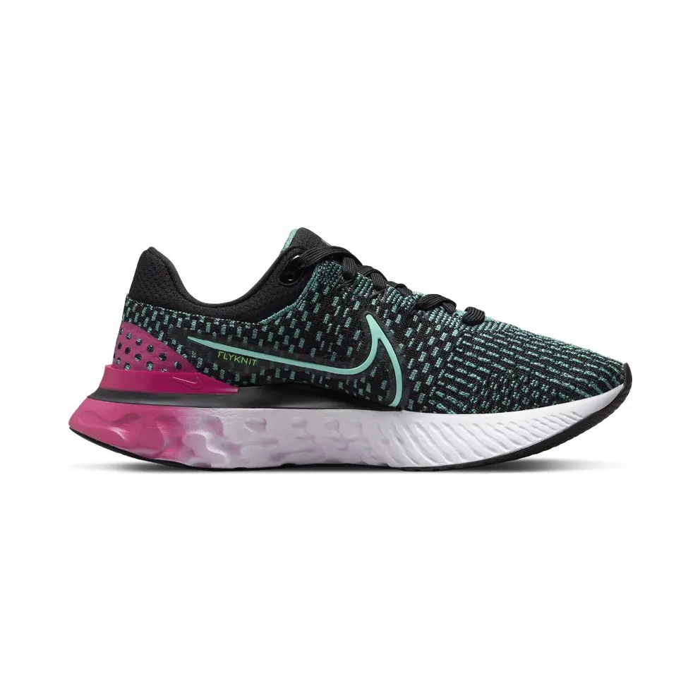 Nike React Infinity Run Flyknit 3 Road Running Black (DD3024-003)