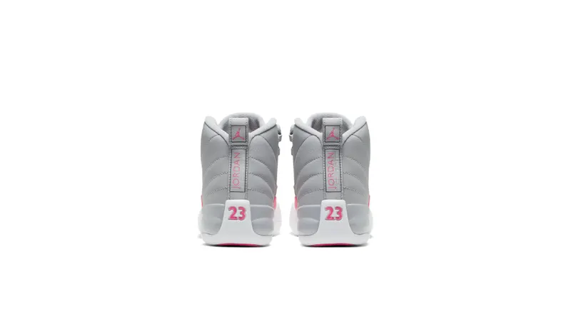 Jordan 12 Retro Wolf Grey Racer Pink (GS) Wolf Grey/Racer Pink-Black (510815-060)