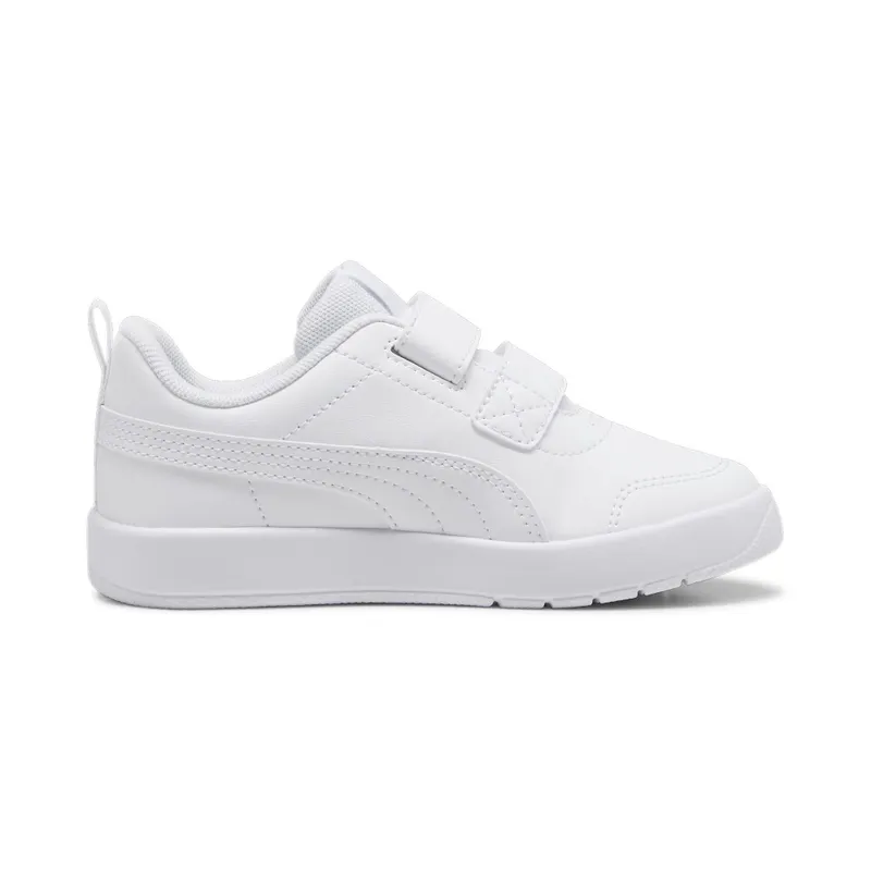 Puma Courtflex V3 “Puma White / Puma White / Silver Mist” (397642_02)