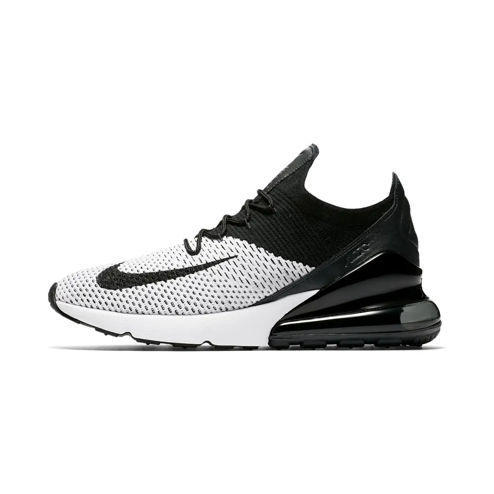 Nike Air Max 270 Flyknit White Black White/Black-Anthracite (AO1023-100)