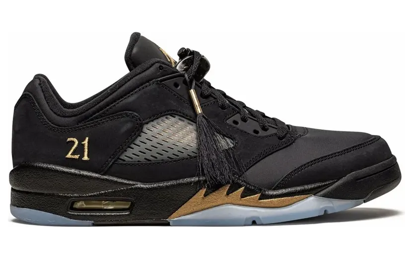 Jordan Air Jordan 5 Low Sneakers – Schwarz (DJ1094)
