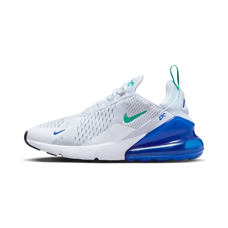Nike Air Max 270 “White / Lapis / Black / Neptune Green” (AH6789-109)
