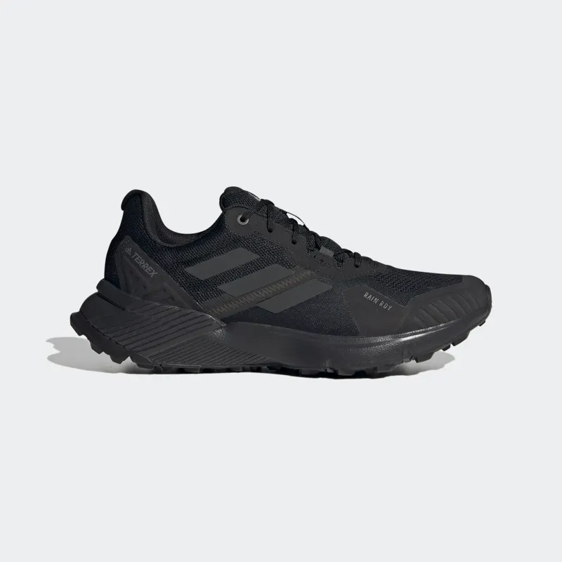adidas Terrex Soulstride RAIN.RDY Trail Running Core Black / Carbon / Grey Six (FZ3036)