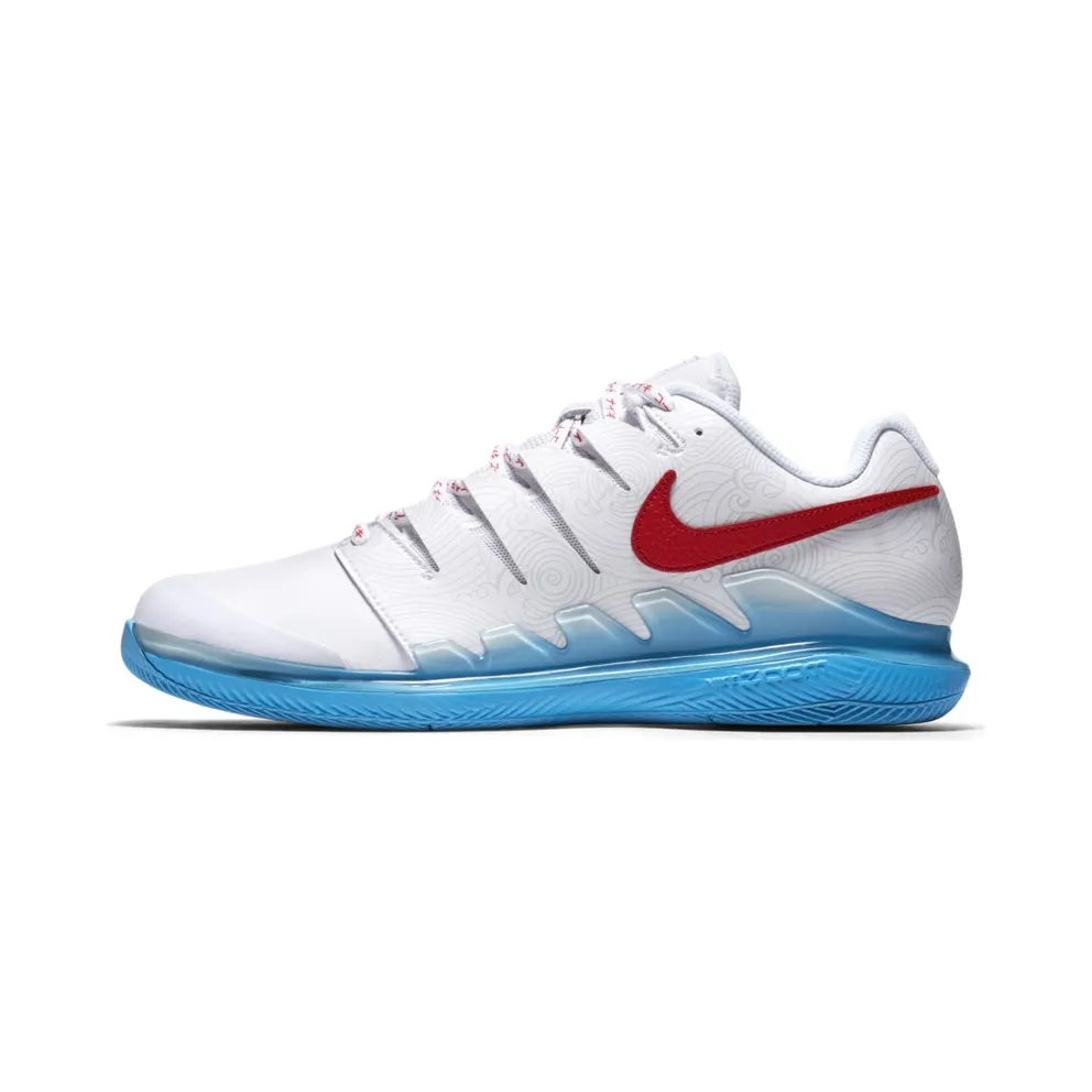 Nike Air Zoom Vapor X Nishikori White/University Red-Light Current Blue (BQ5138-164)