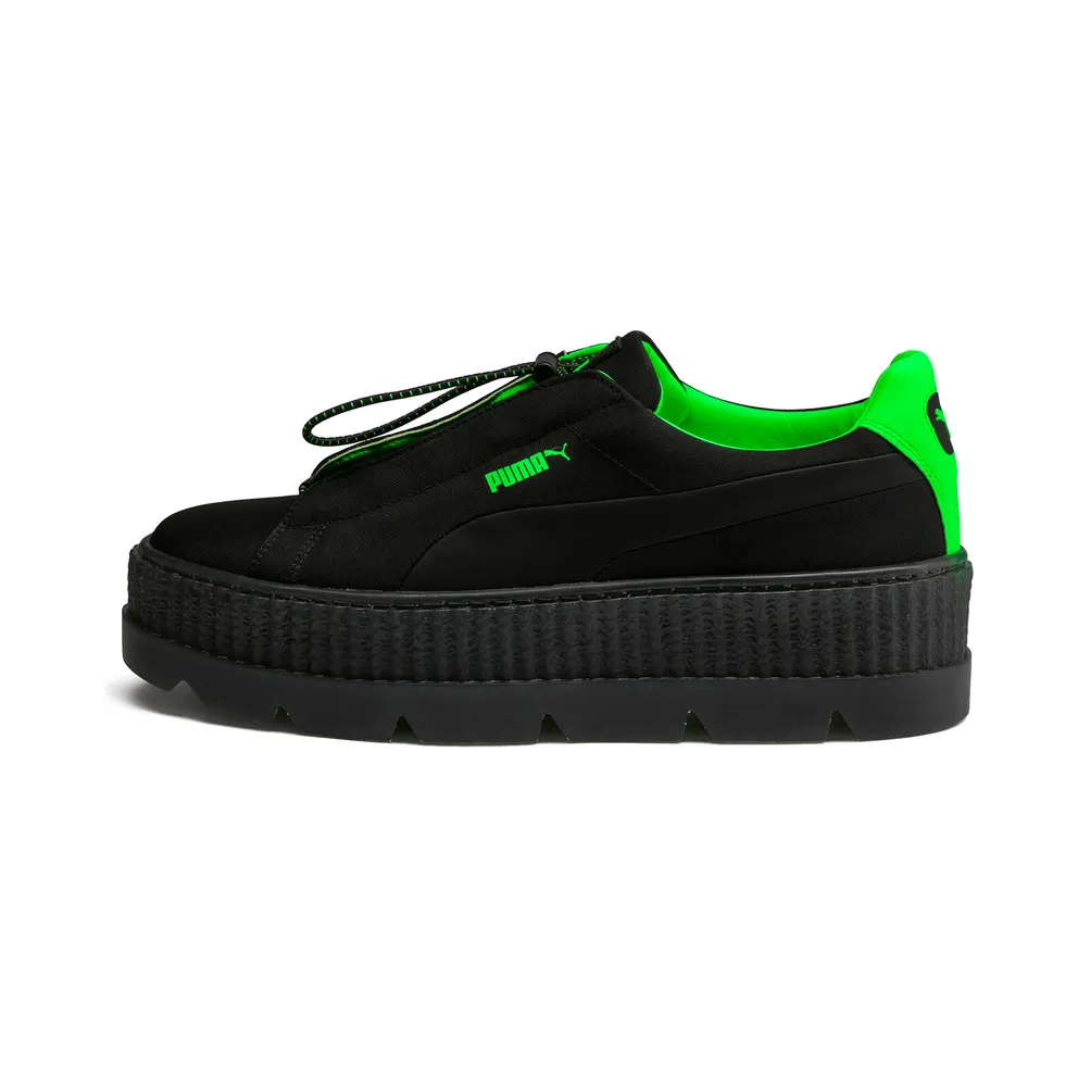 Puma Cleated Creeper Surf Rihanna Fenty Black Green (W)