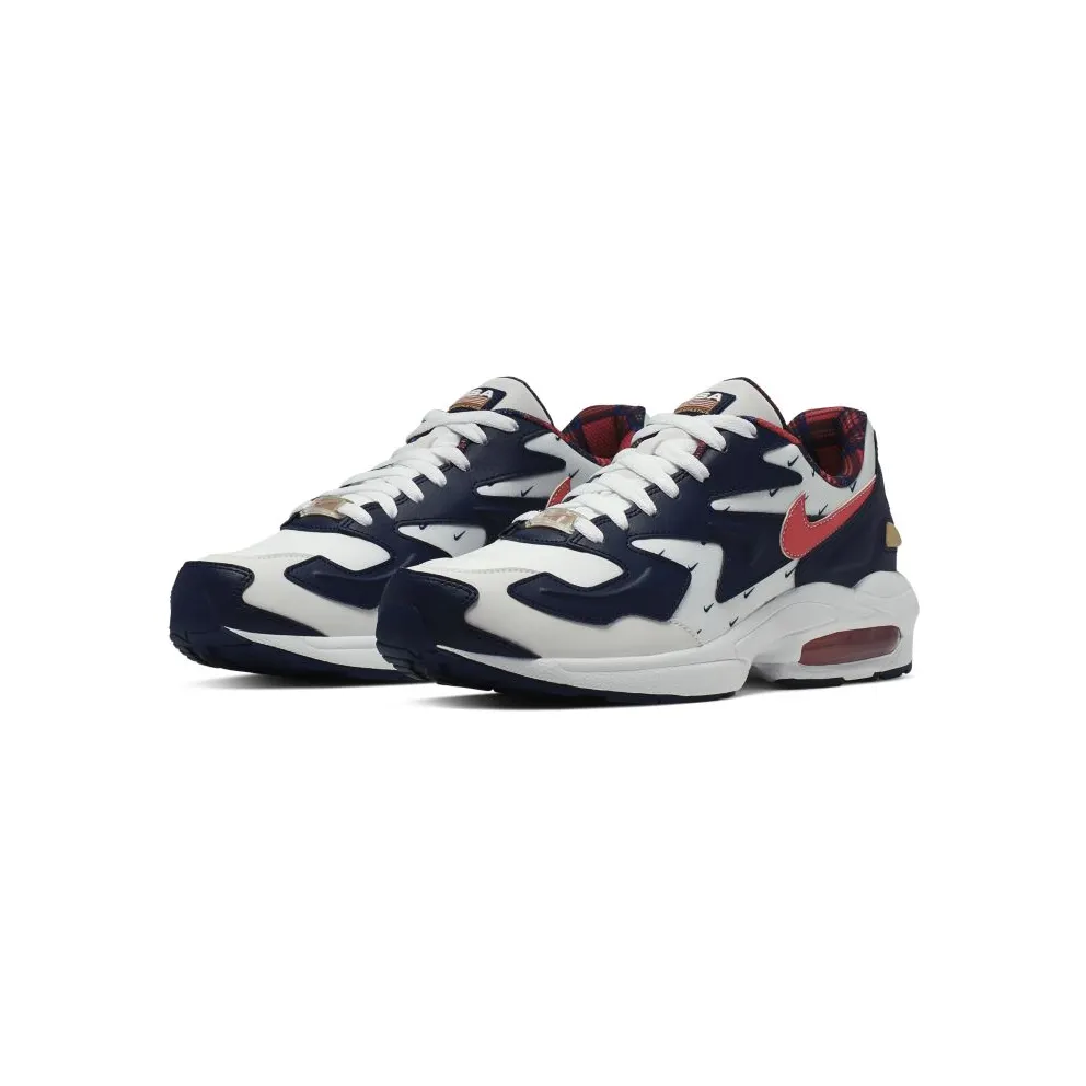 Nike Air Max2 Light USA (2019) White/University Red-Metallic Gold-Midnight Navy (CK0848-100)