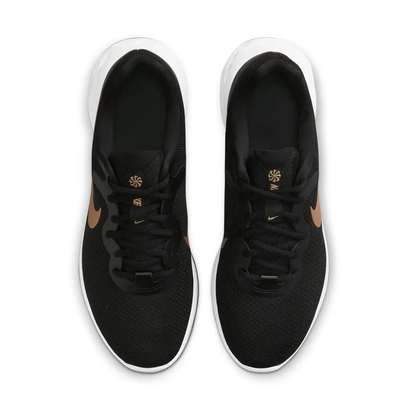 Nike Revolution 6 Next Nature Road Running Black 50% Sustainable Materials (DC3728-002)