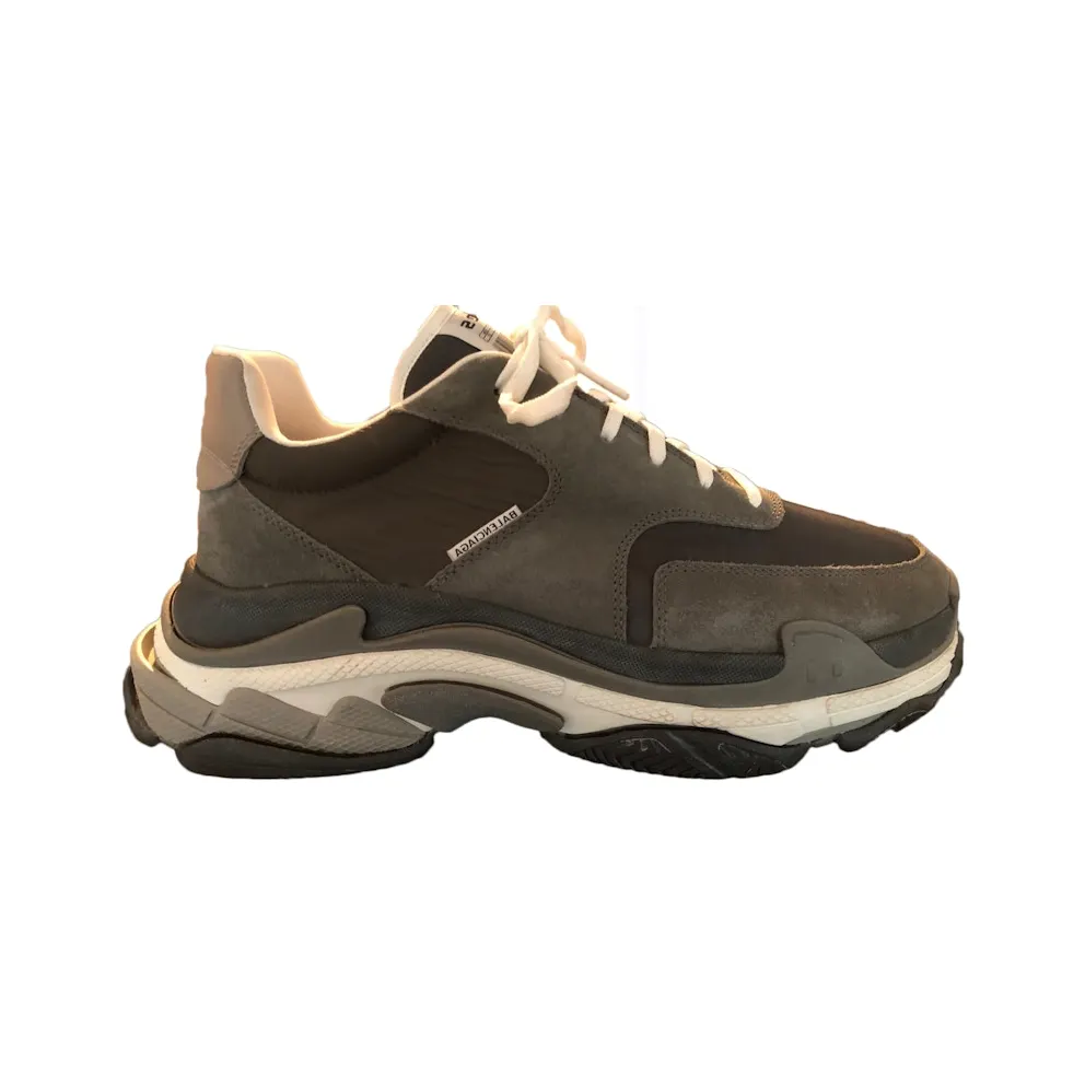Balenciaga Triple S 2.0 Suede Grey Black (506346-W09S1-1214)