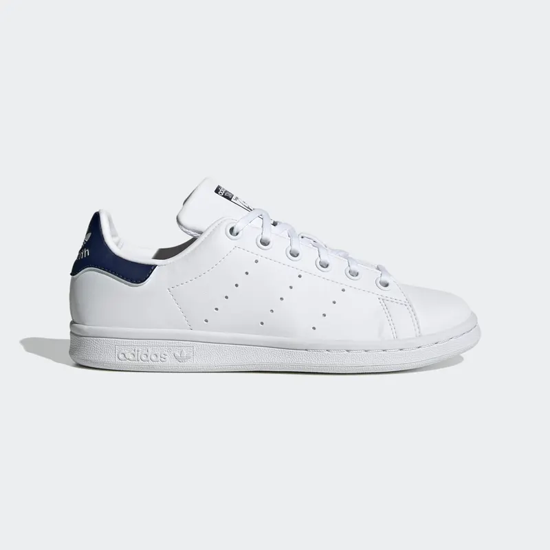 Adidas Stan Smith Cloud White / Cloud White / Dark Blue (H68621)