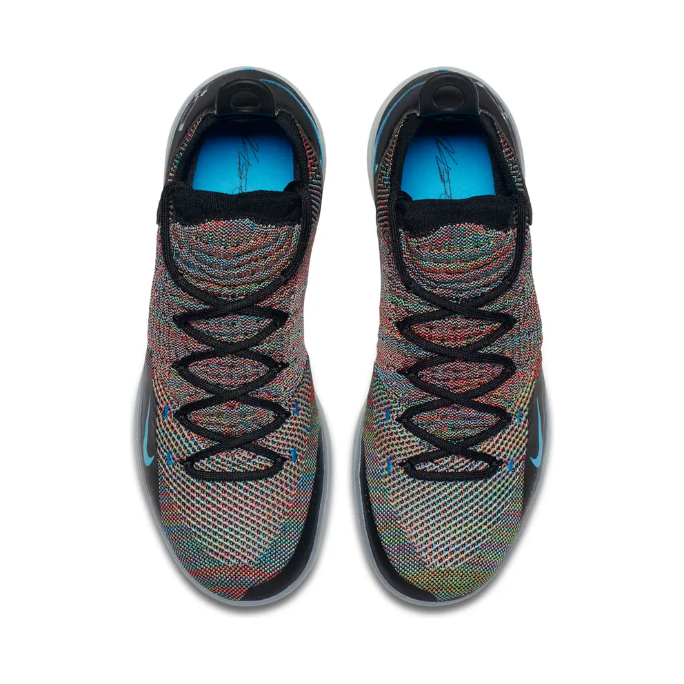Nike KD 11 Multi-Color Black/Chlorine Blue-Persian Violet (AO2604-001/AO2605-001)