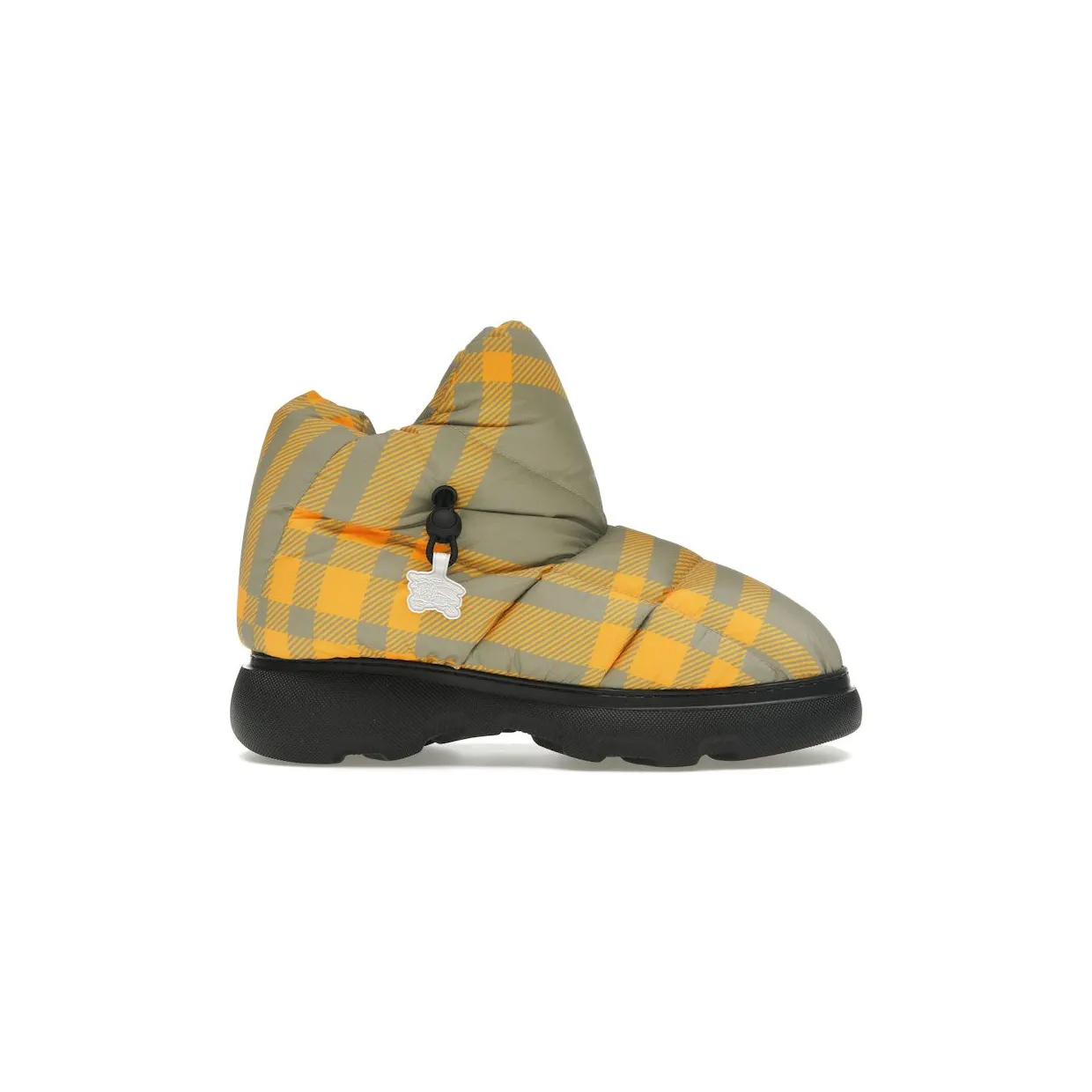 Burberry Check Pillow Boots Yellow Beige (8074743)