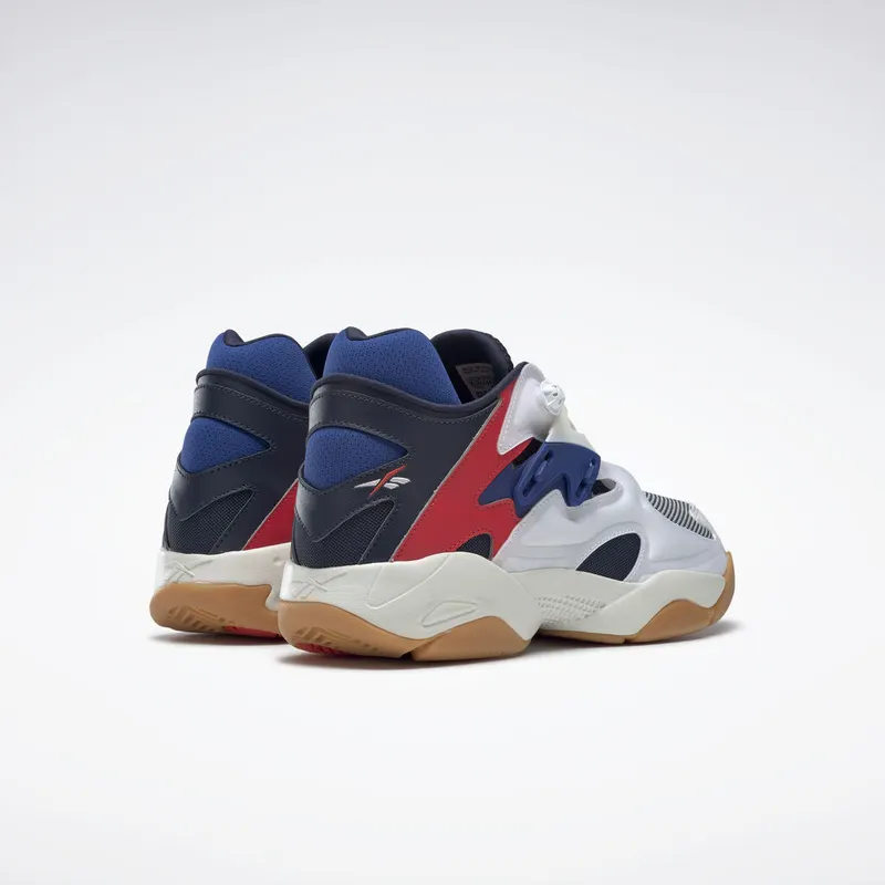 Reebok Pump Court White Navy Red White/Collegiate Navy-Chalk (Other Brands Other)