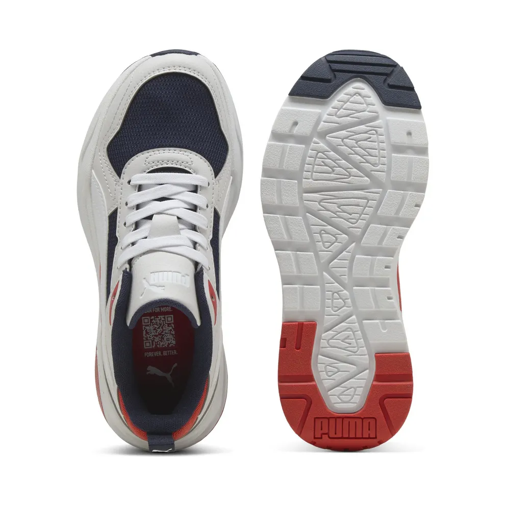 Puma Trinity 2 LT “Puma Navy / Puma White / Feather Gray / Red Fire” (403703_03)