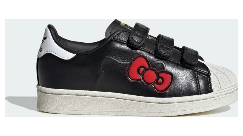 adidas Superstar Comfort Closure Hello Kitty Core Black Cloud White Red (IG6996)
