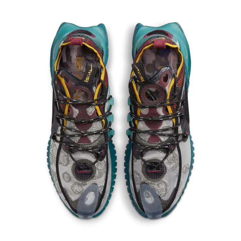 Nike ISPA Flow 2020 Black Turquoise Gold (DM2832-001)