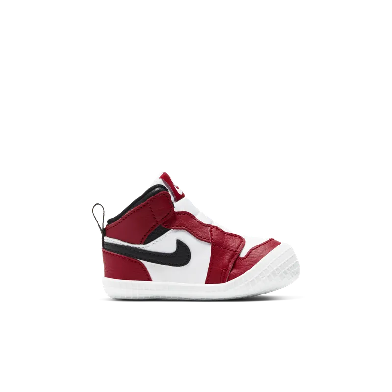 Jordan 1 Crib Bootie for Babies – White