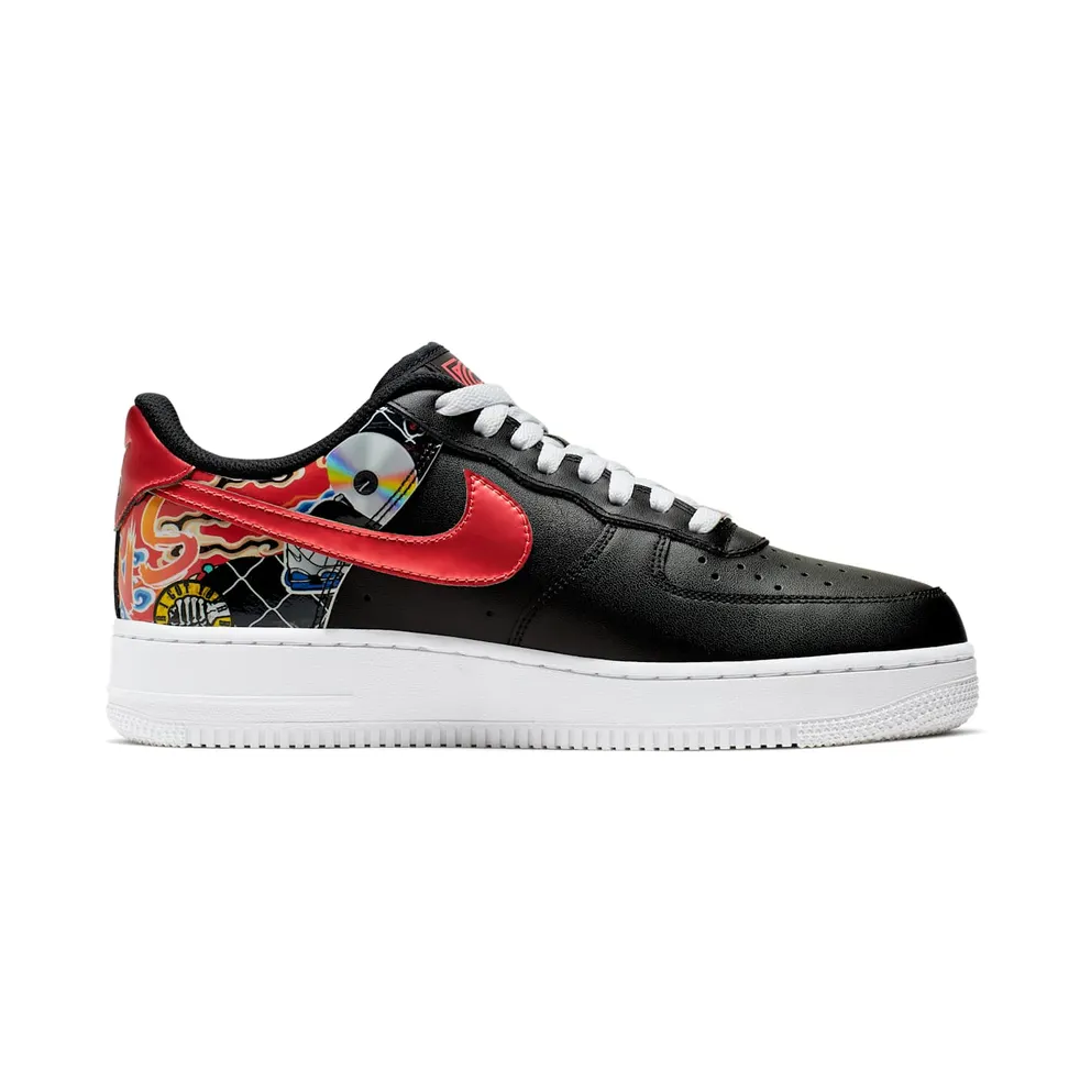 Nike Air Force 1 Low China Hoop Dreams Black/White-Red (CK0732-081)