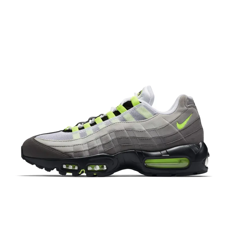 Nike Air Max 95 Neon (2018) Black/Volt-Medium Ash-Dark Pewter (554970-071)