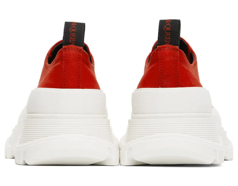 Alexander McQueen Red Tread Slick 6487 LUST RED/WHI/LU (705660W4L51) (2)