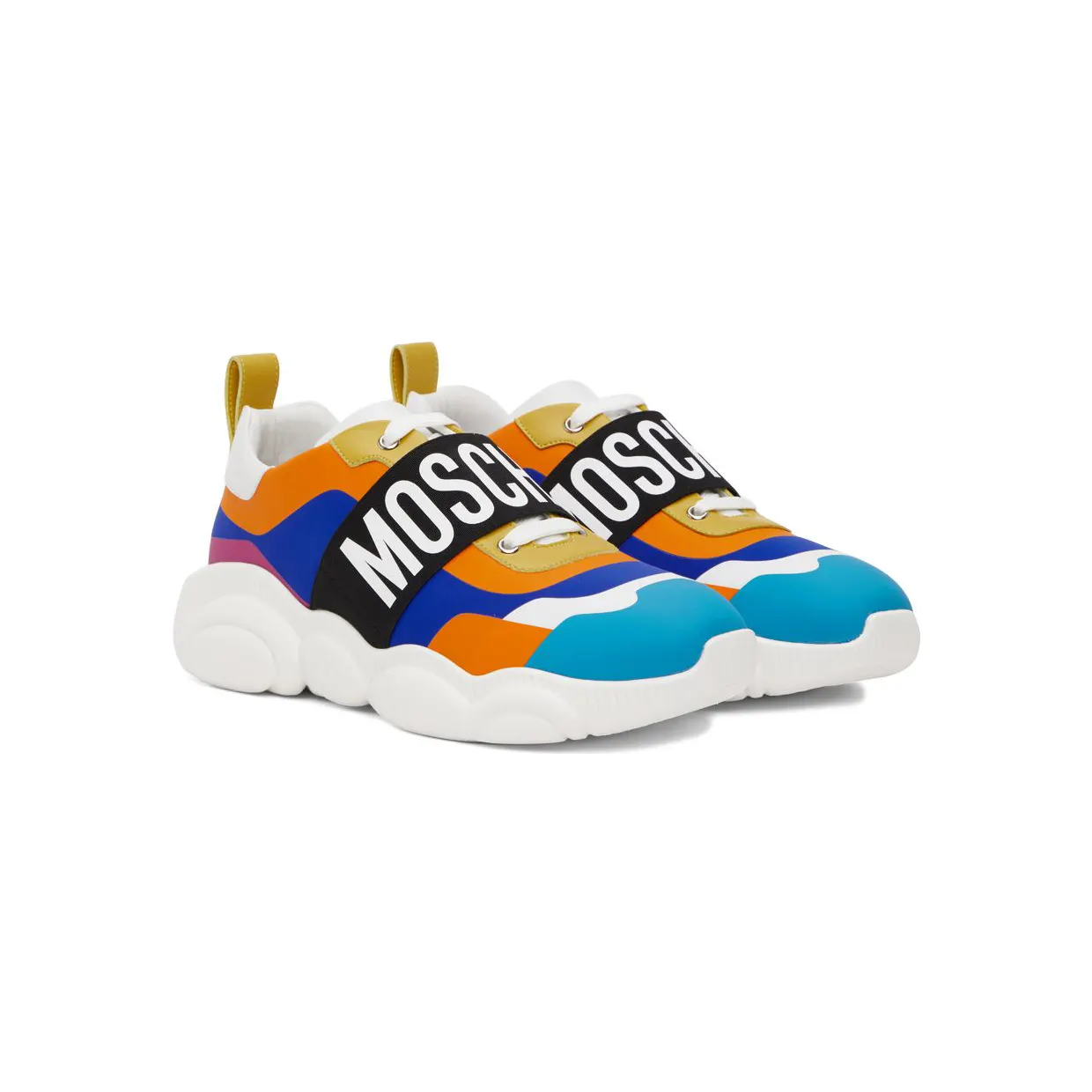 Moschino Multicolor Teddy Sneakers (MB15343G0E) (4)