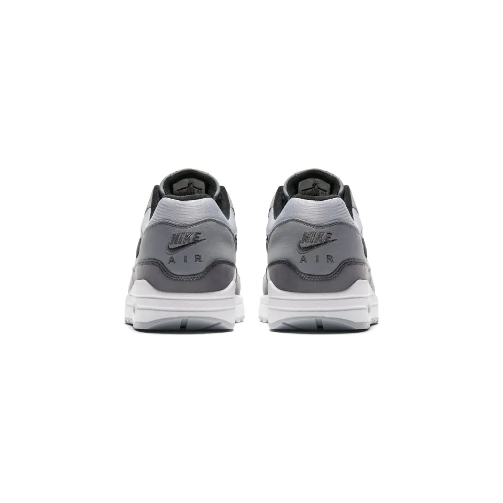 Nike Air Max 1 White Black Wolf Grey White/Black-Wolf Grey-Gunsmoke (AH8145-101)