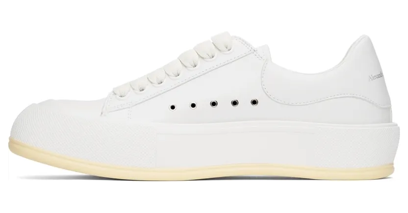 Alexander McQueen Black Joey Sneakers (667817WIAB6) (3)
