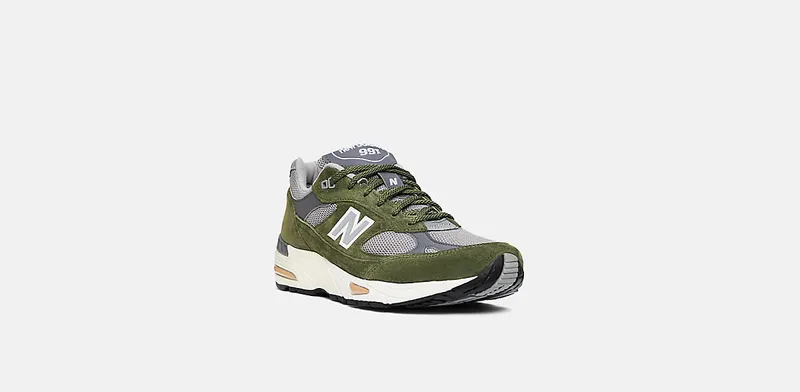 New Balance New Balance Green/Grey/Brown (M991GGT)