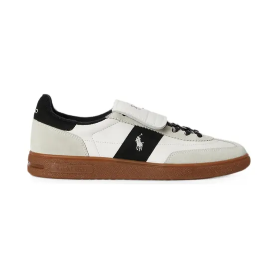 Ralph Lauren Polo Ralph Lauren logo-embroidered leather “White” (809P15675002)