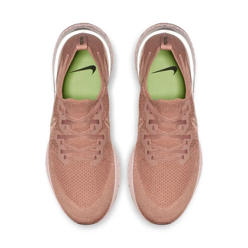 Nike Epic React Flyknit 2 Rose Gold Rose Gold Habanero Red Racer Blue Rose Gold (BQ8928-600)