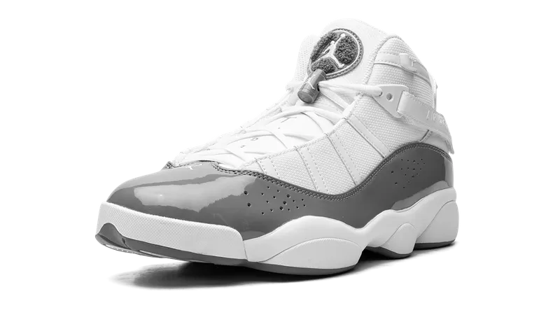 Jordan 6 rings “White / Cool Grey” (322992-121)