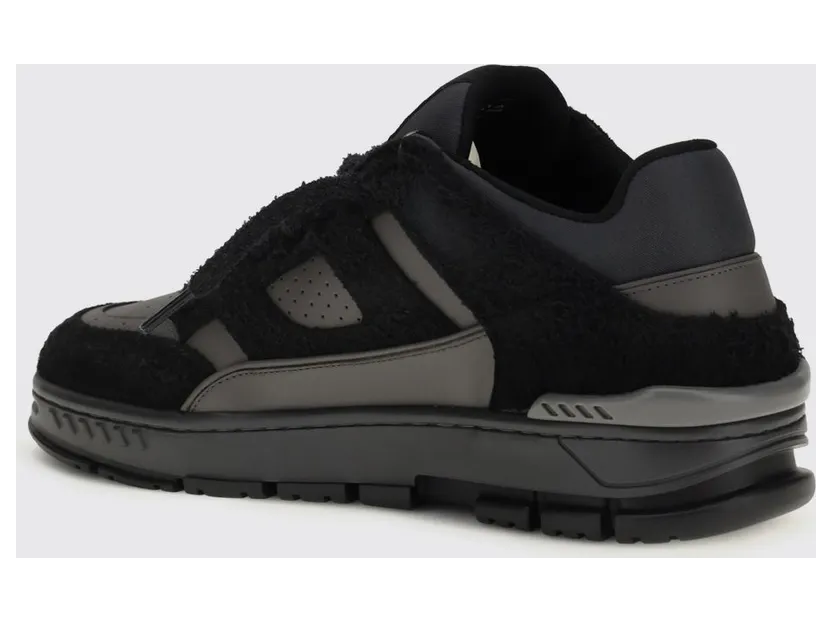 Axel Arigato Area Lo Fluffy Leather Sneakers Black (F3592001) (2)