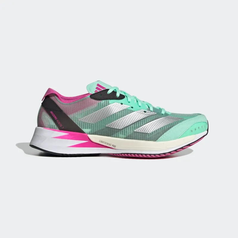 adidas Adizero Adios 7 Pulse Mint / Silver Metallic / Core Black (GV9062)