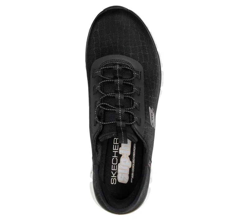 Skechers Slip-ins: Glide-Step – Prism Sneaker Black/Roos Gold