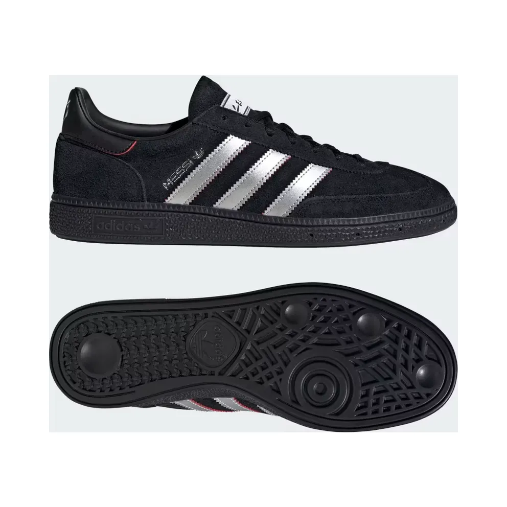 adidas Handball Spezial Messi “Core Black / Silver Metallic / Pure Ruby” (KI4548)