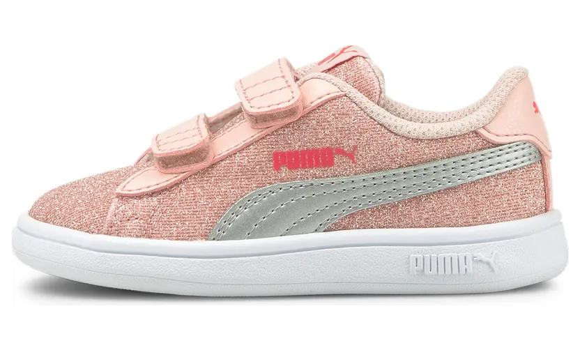 Puma Smash v2 Glitz Glam Zilver (367380-23)