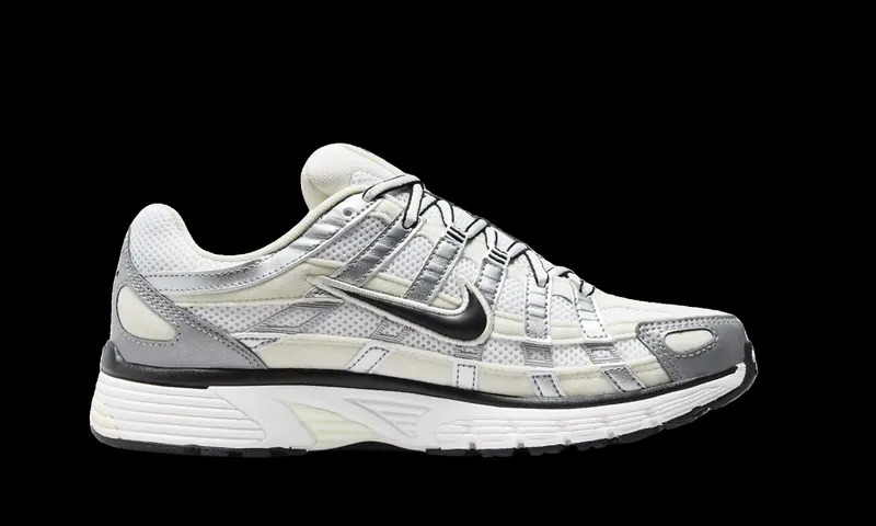 Nike P-6000 Coconut Milk Metallic Silver (W) (FV6603-100)