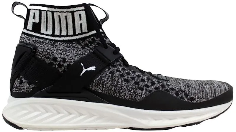 Puma Ignite EvoKnit Black/Quiet Shade-White (189697-01)