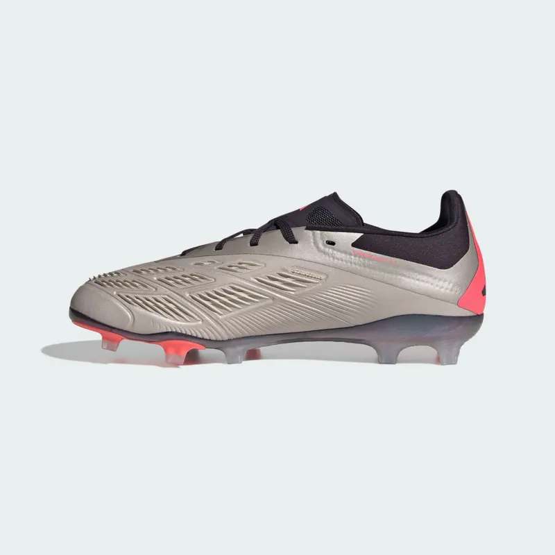 adidas Predator Elite FG Platinum Metallic Aurora Black Carbon (IF6361)