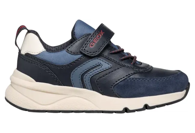 Geox sneaker marineblauw/donkerrood (J46H0D054FU-C4244)