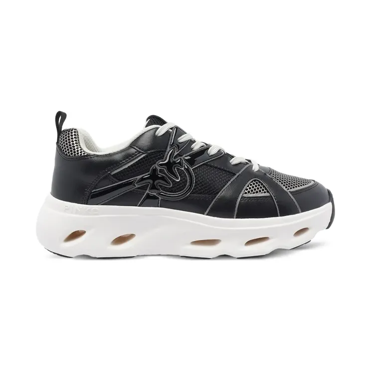 Pinko Mesh-Sneakers -Detail “Black” (SS0127E036)