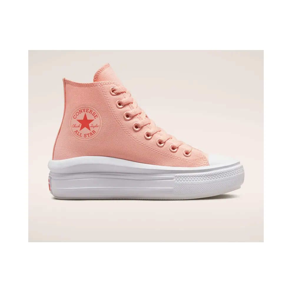 Converse Chuck Taylor All Star Move Canvas Storm Pink/Weiß/Storm Pink (A02549C)