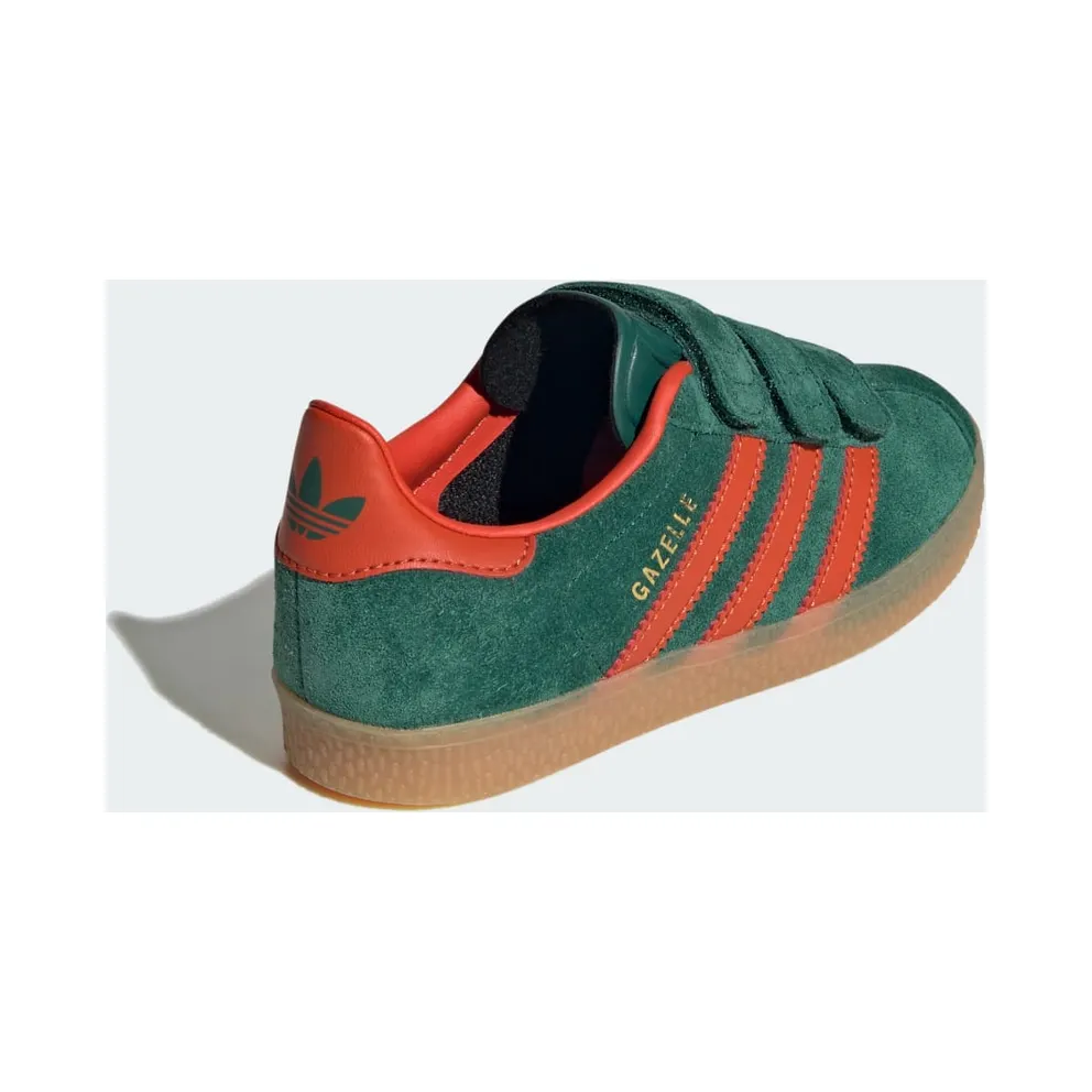 adidas Gazelle Kids Collegiate Green / Preloved Red / Gum (IE8674)