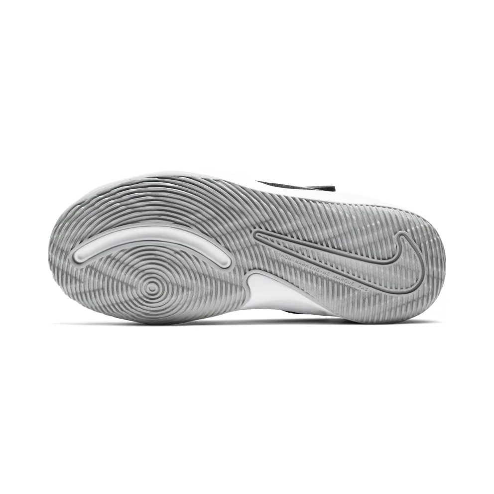 Nike Team Hustle Quick 2 “Black / Light Smoke Grey / White / Metallic Gold” (AT5299-010)
