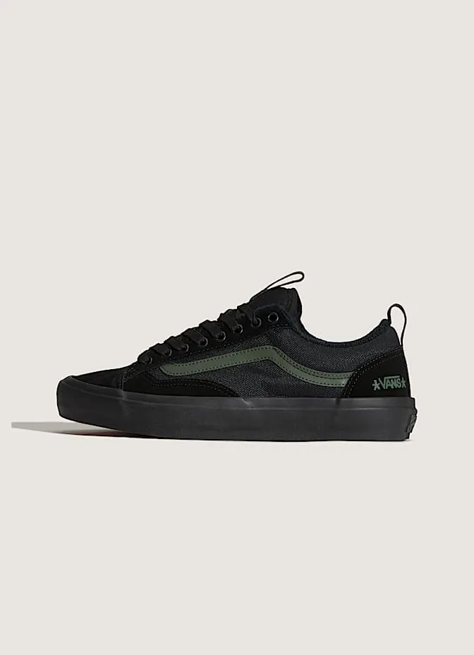 Vans Old Skool 36+ Atiba Jefferson Black Olive (VN000D5RNLX)