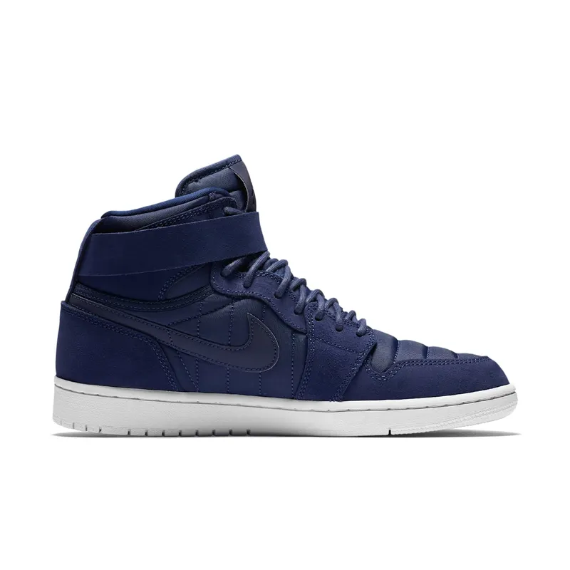 Jordan 1 Retro High Strap Midnight Navy Midnight Navy/Pure Platinum-Black (342132-400)